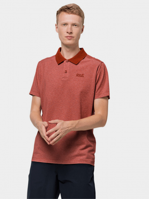 Поло Jack Wolfskin Pique модель 1804653_3740 Фото