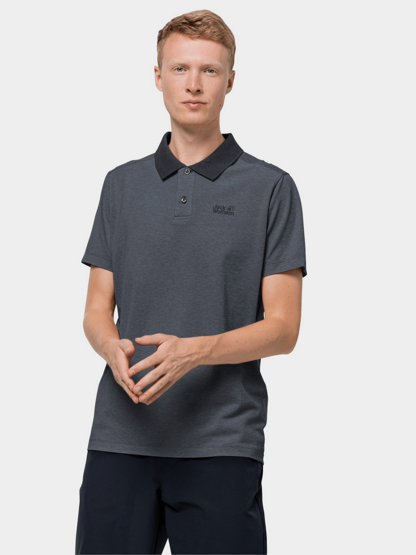 Поло Jack Wolfskin Pique модель 1804653_6000 Фото