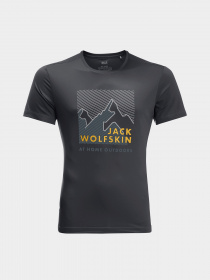 Футболки и поло Jack Wolfskin Peak Graphic модель 1807182_6350 Фото