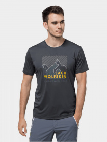 Футболки и поло Jack Wolfskin Peak Graphic модель 1807182_6350 Фото