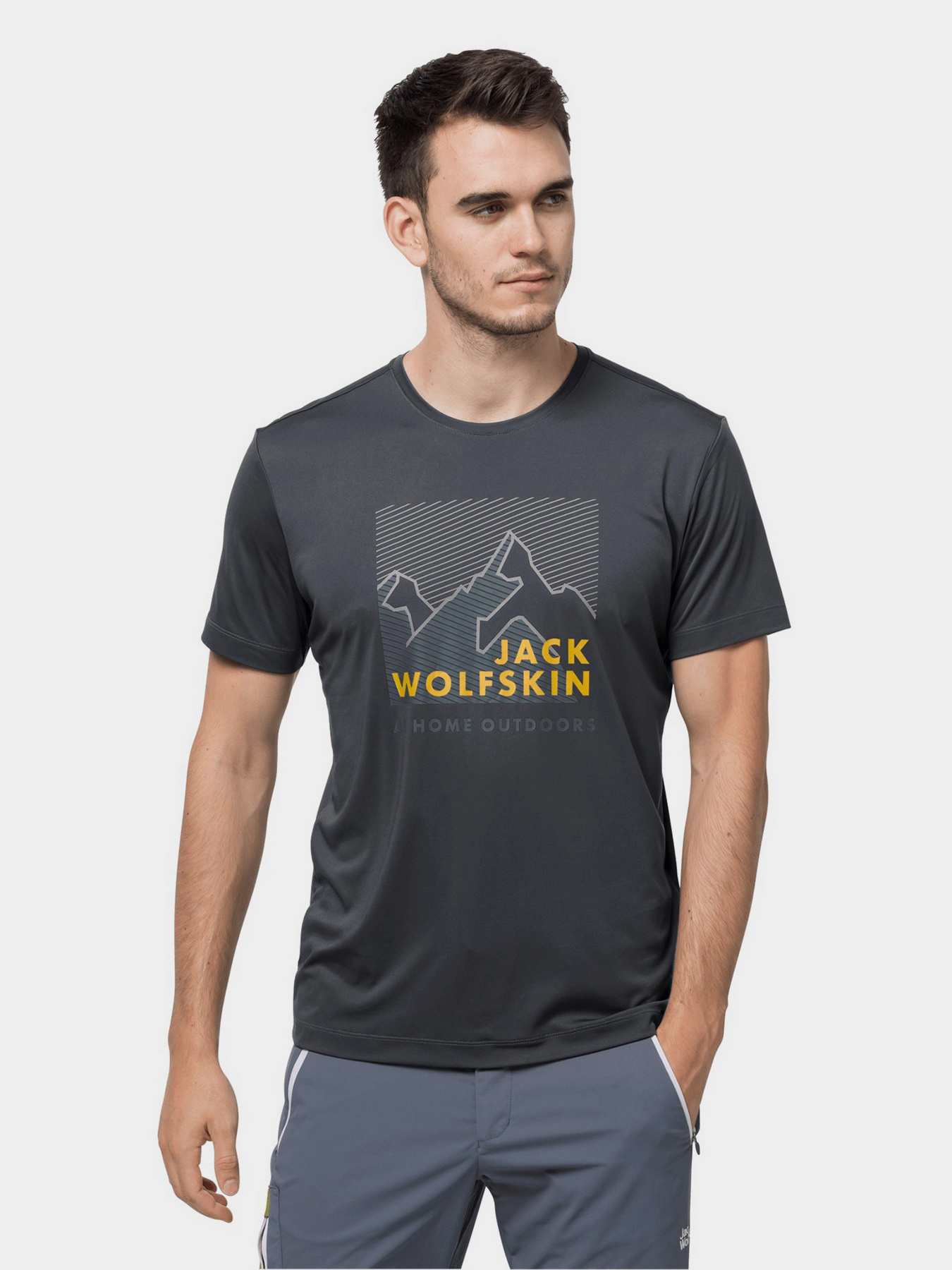 Футболки і поло Jack Wolfskin Peak Graphic модель 1807182_6350 Фото