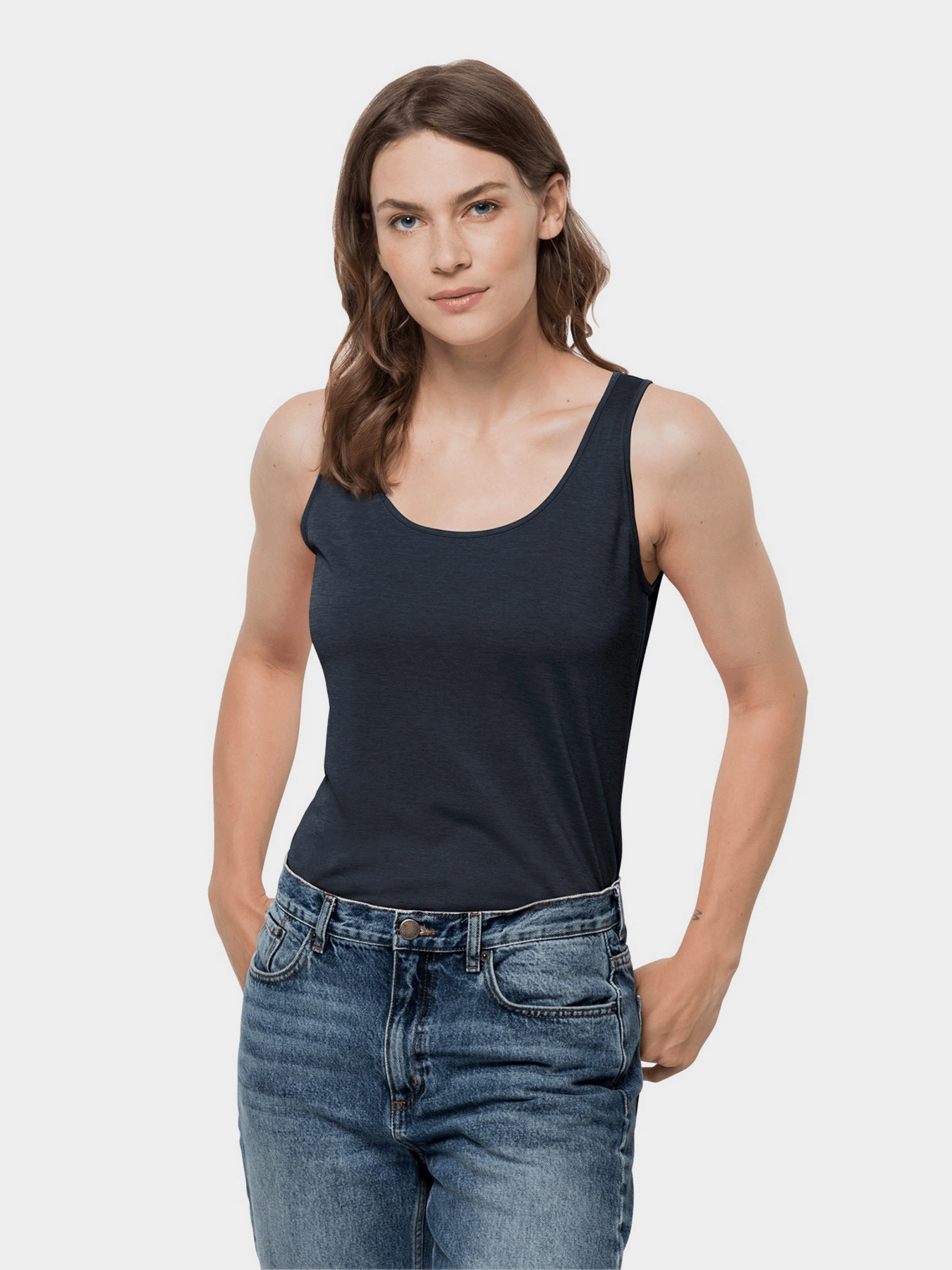 Футболки и поло Jack Wolfskin Pack & Go Tank модель 1807282_1010 Фото