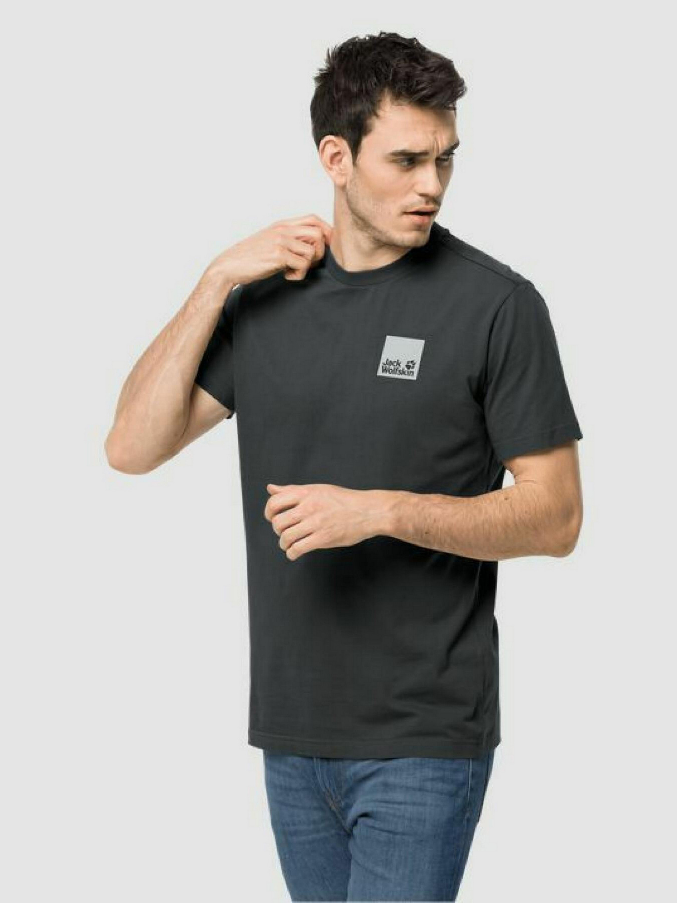 Футболки и поло Jack Wolfskin Rainbow Paw модель 1808261_6350 Фото