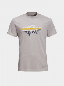 Футболка Jack Wolfskin Ocean Life модель 1808391_6954 Фото