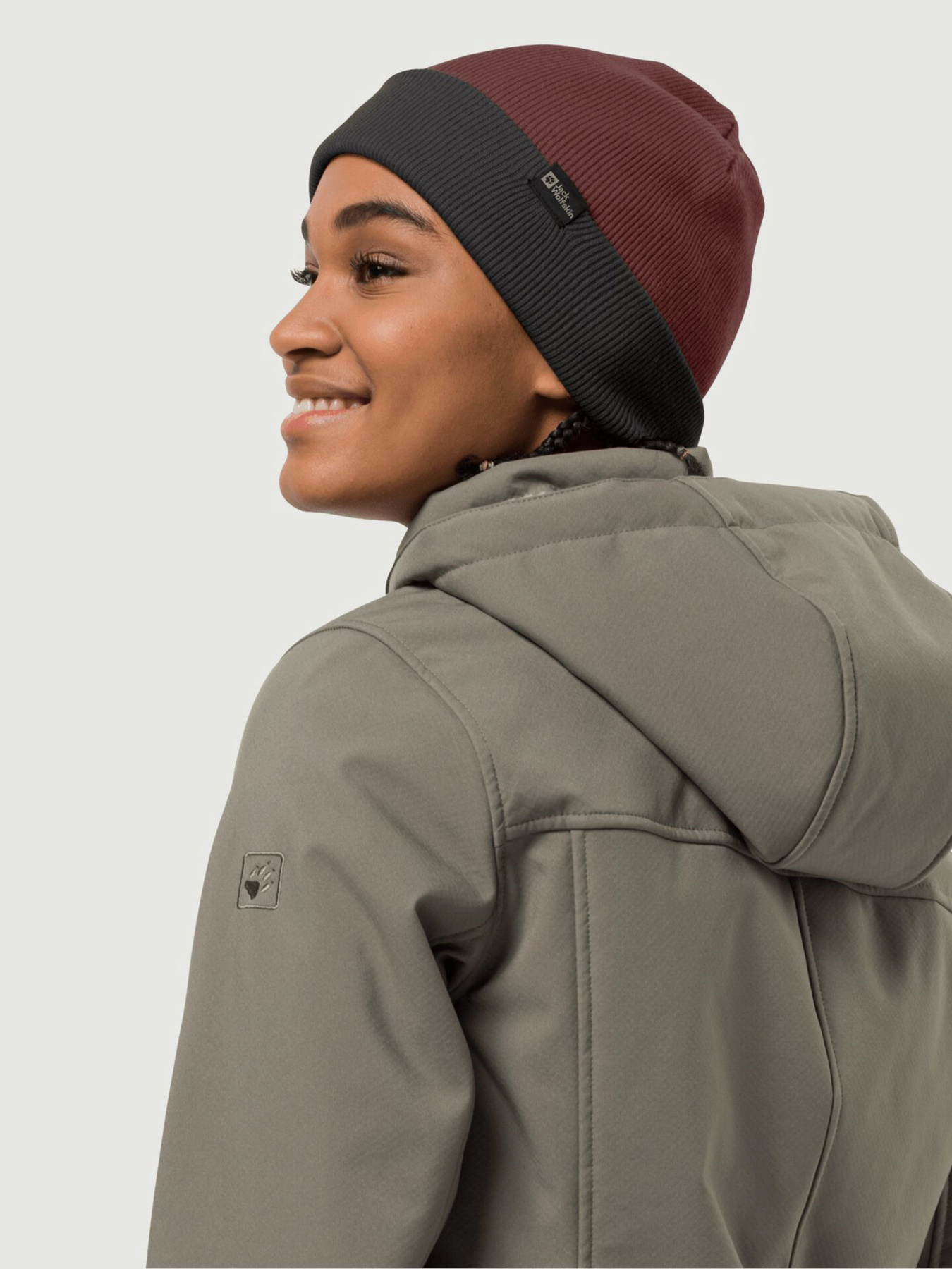 Шапка Jack Wolfskin Rib модель 1903891_2185_559 Фото