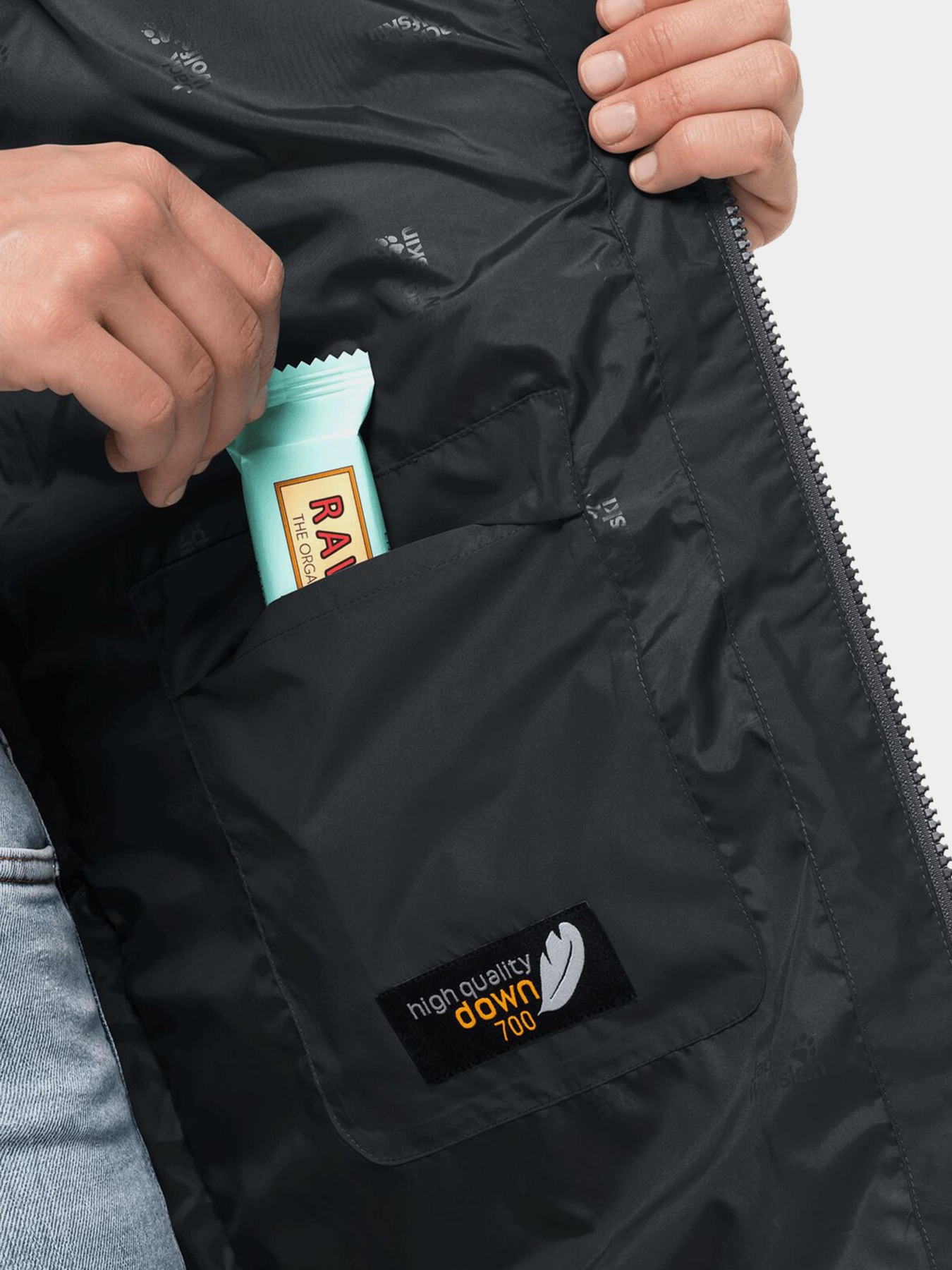 Пуховик Jack Wolfskin Frozen Lake Coat модель 1206131_6000 Фото