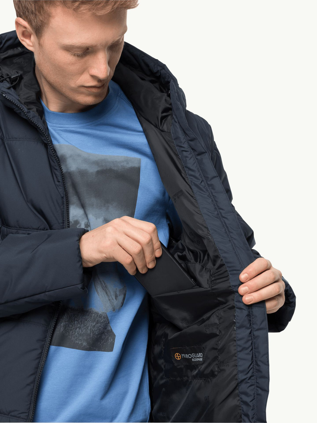 Зимова куртка Jack Wolfskin North York модель 1206381_1010 Фото