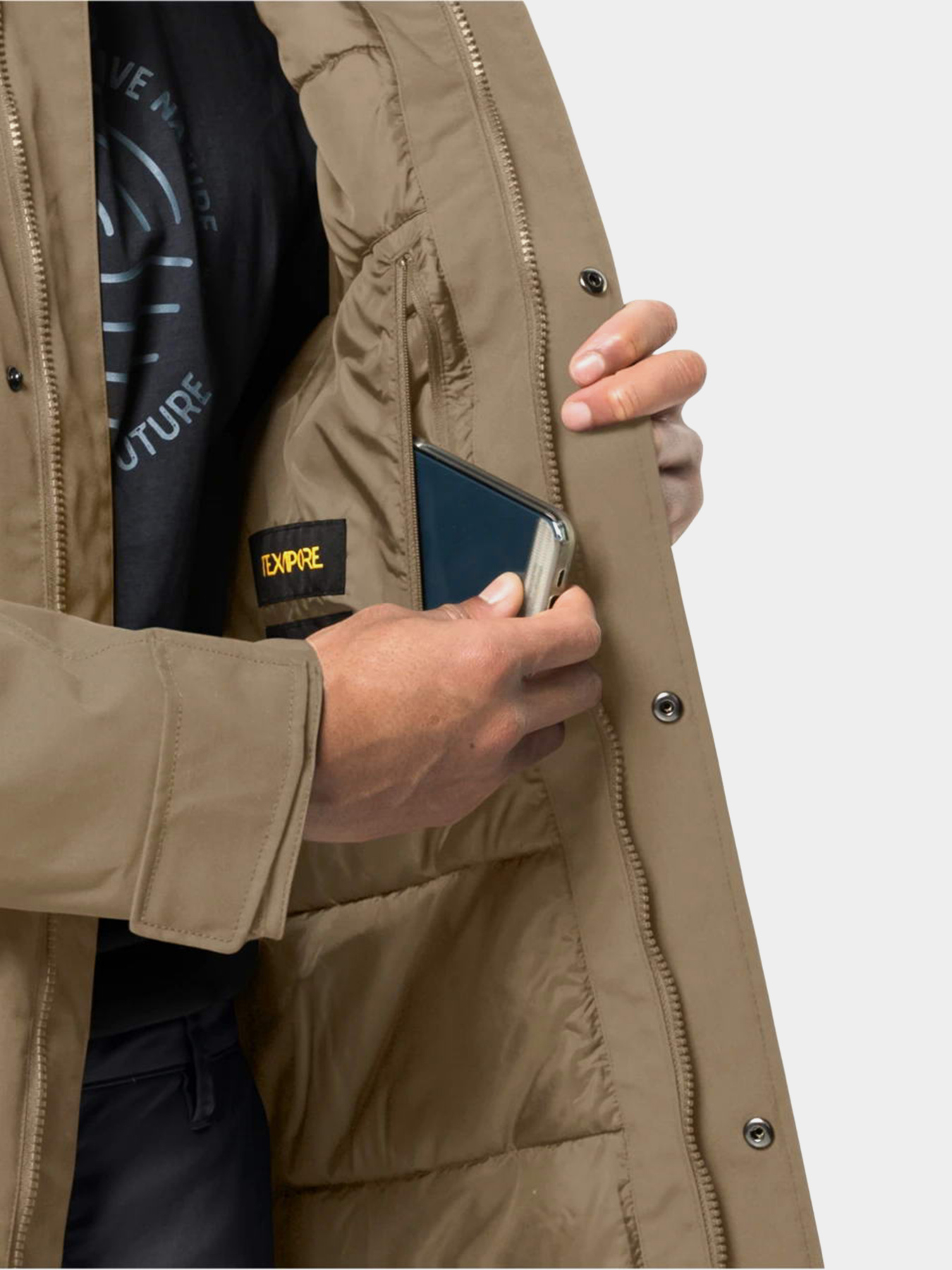 Парка Jack Wolfskin Glacier Canyon модель 1107674_5136 Фото