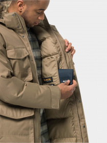 Парка Jack Wolfskin Winterfrost Down модель 1115441_5136 Фото