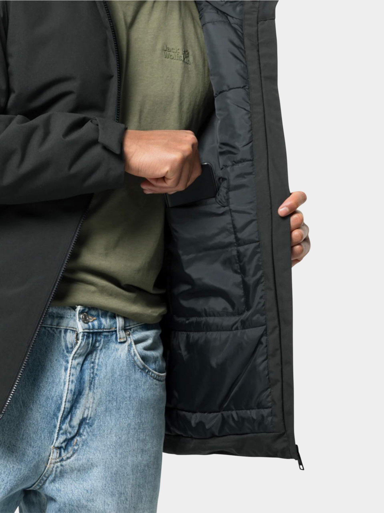 Демисезонная куртка Jack Wolfskin Tempelhof модель 1115491_6000 Фото