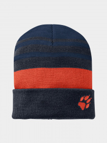 Шапка Jack Wolfskin Stripy Knit модель 1910401_1080 Фото