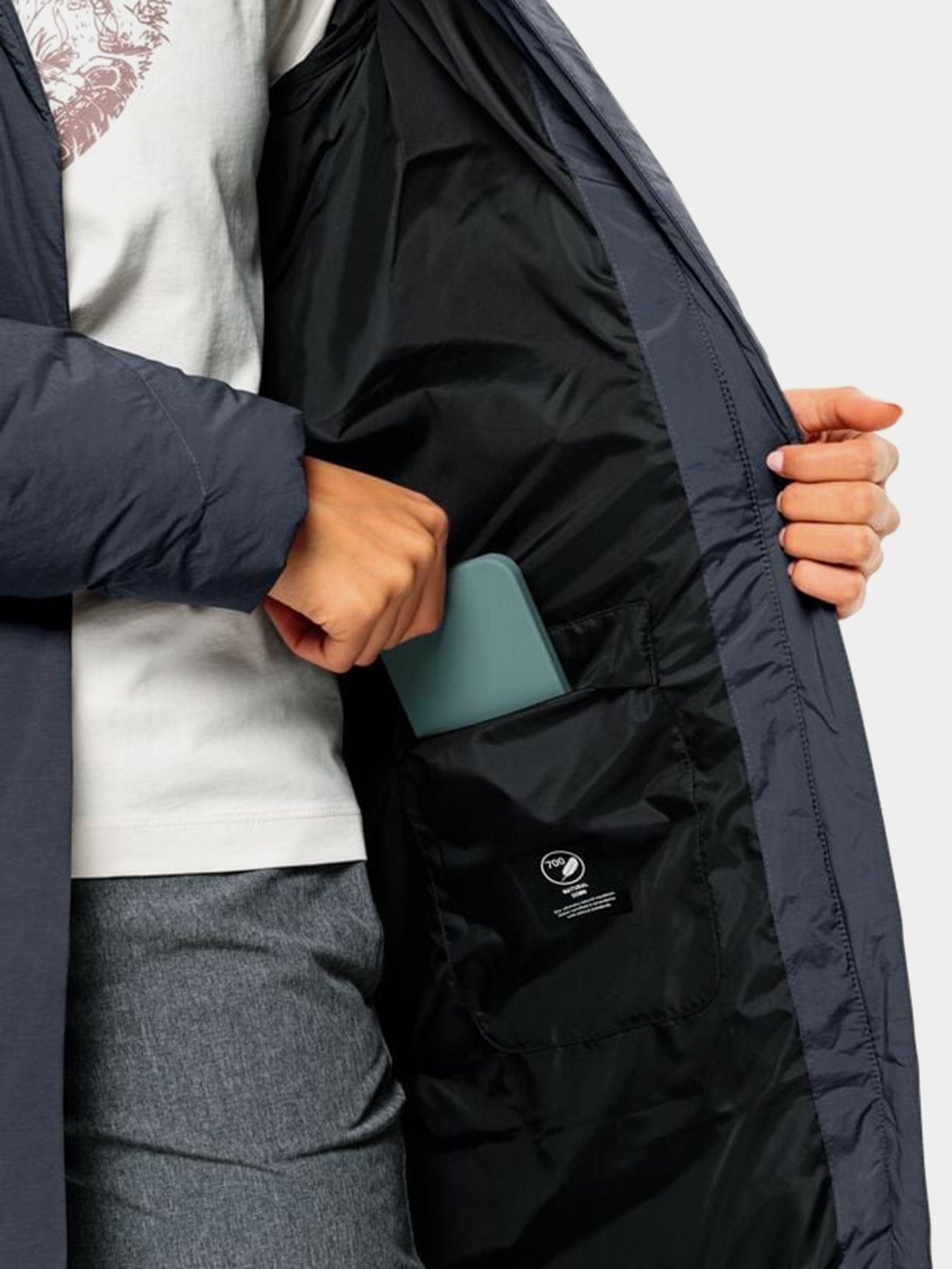 Пуховик Jack Wolfskin Marienplatz модель 1206971_1010 Пуховик Jack Wolfskin Marienplatz модель 1206971_1010 Фото