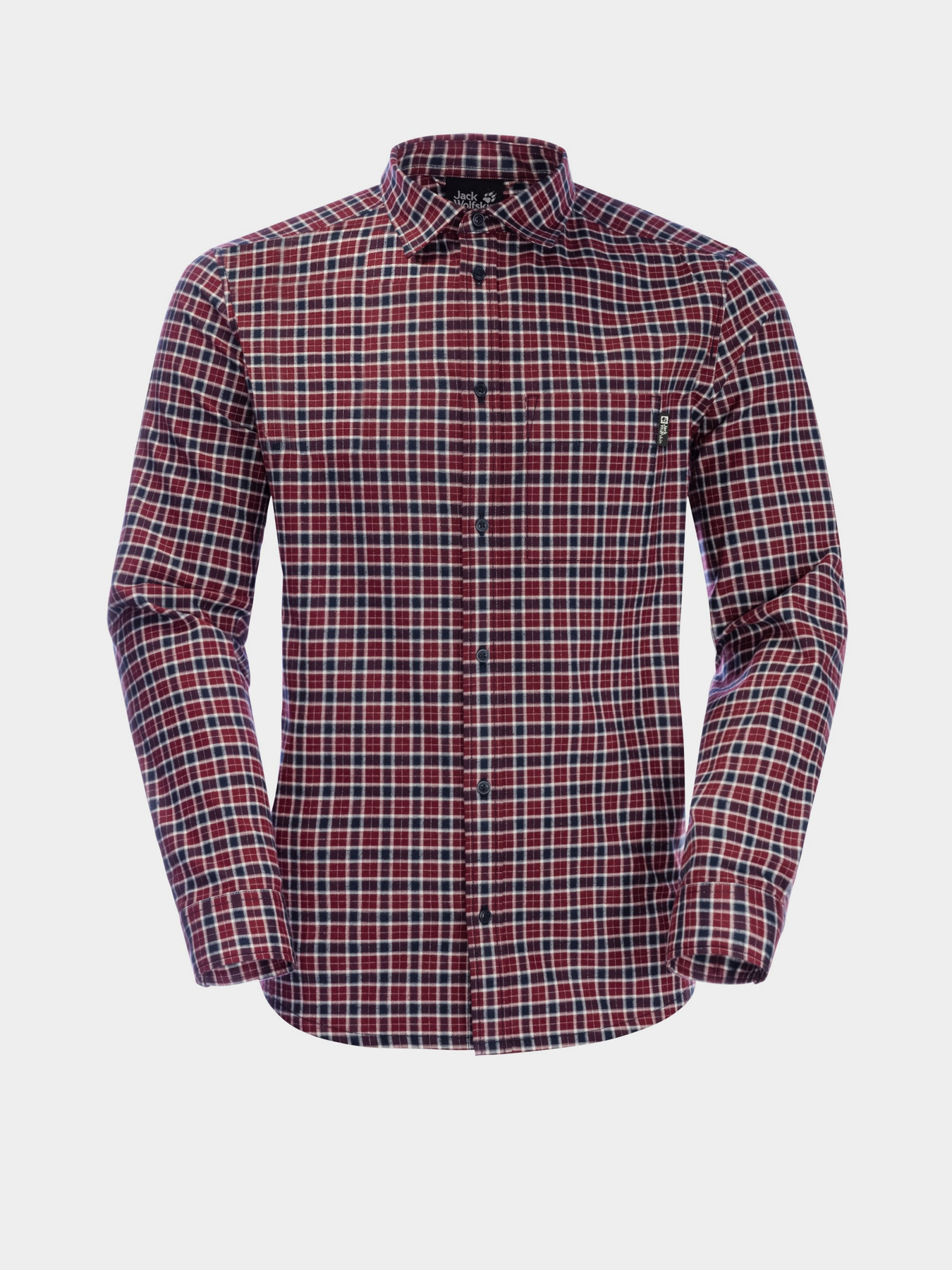 Рубашка Jack Wolfskin Bergweg модель 1403821_8222 Фото