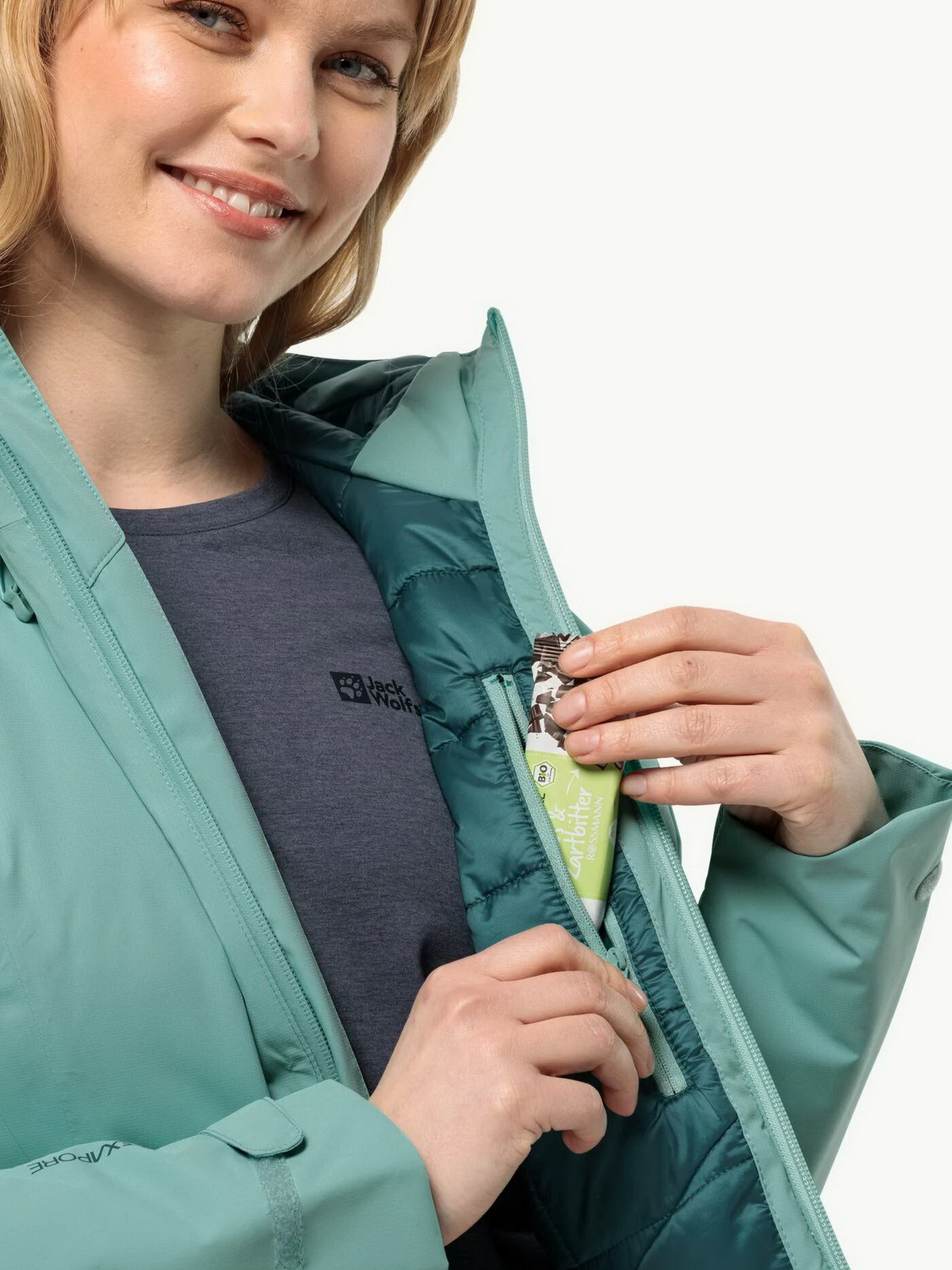 Демисезонная куртка Jack Wolfskin Wisper Ins Jkt модель 1111592_4188 Фото