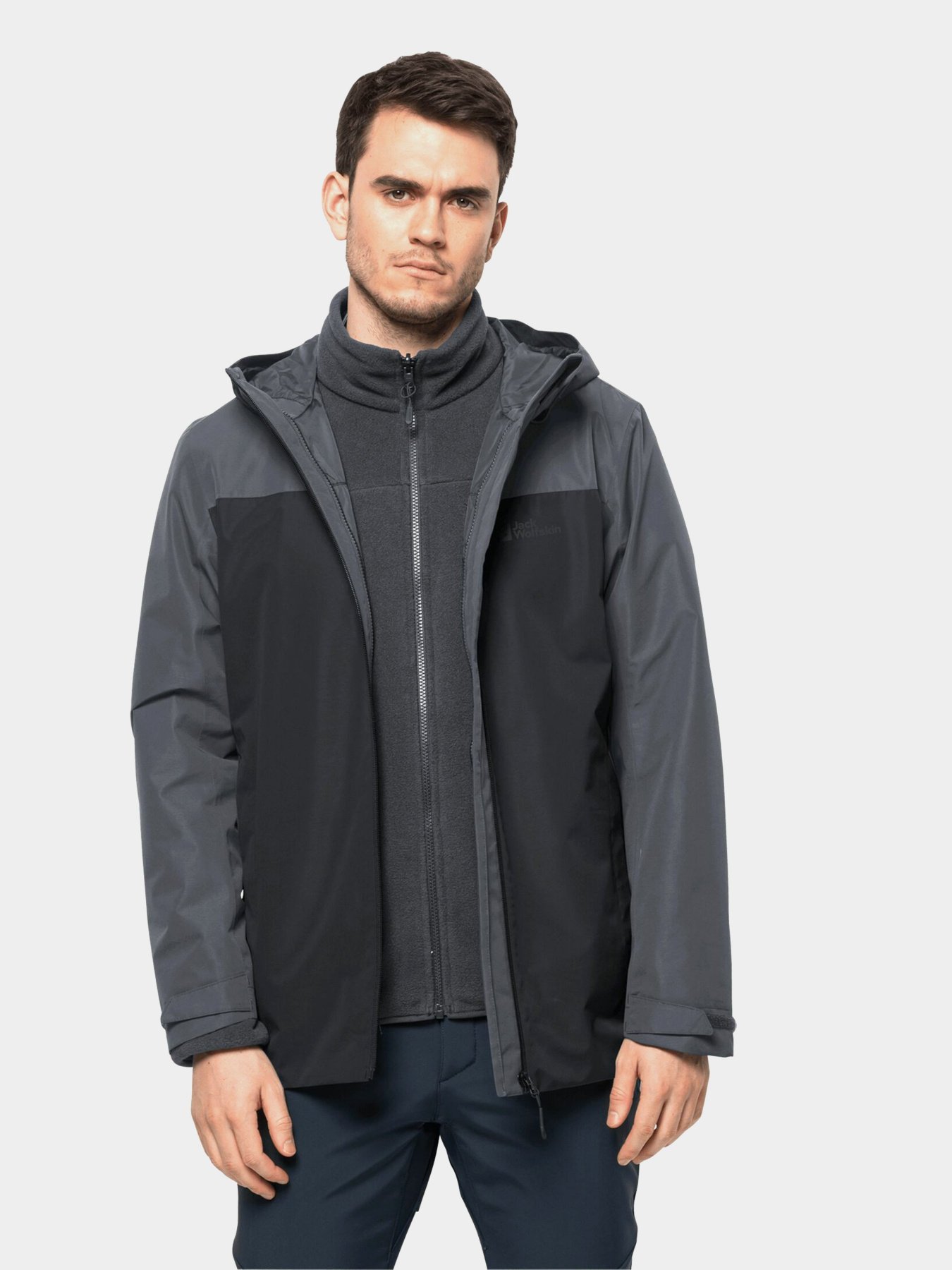 Демісезонна куртка Jack Wolfskin Taubenberg 3In1 Jkt модель 1115311_6350 Фото