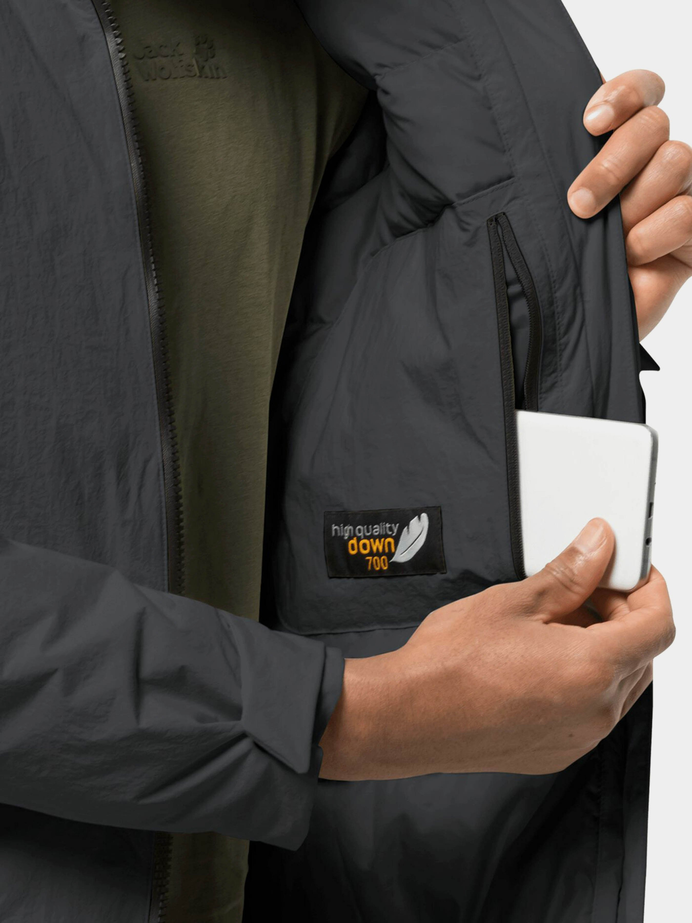 Пуховик Jack Wolfskin Pergamon модель 1115421_6350 Фото