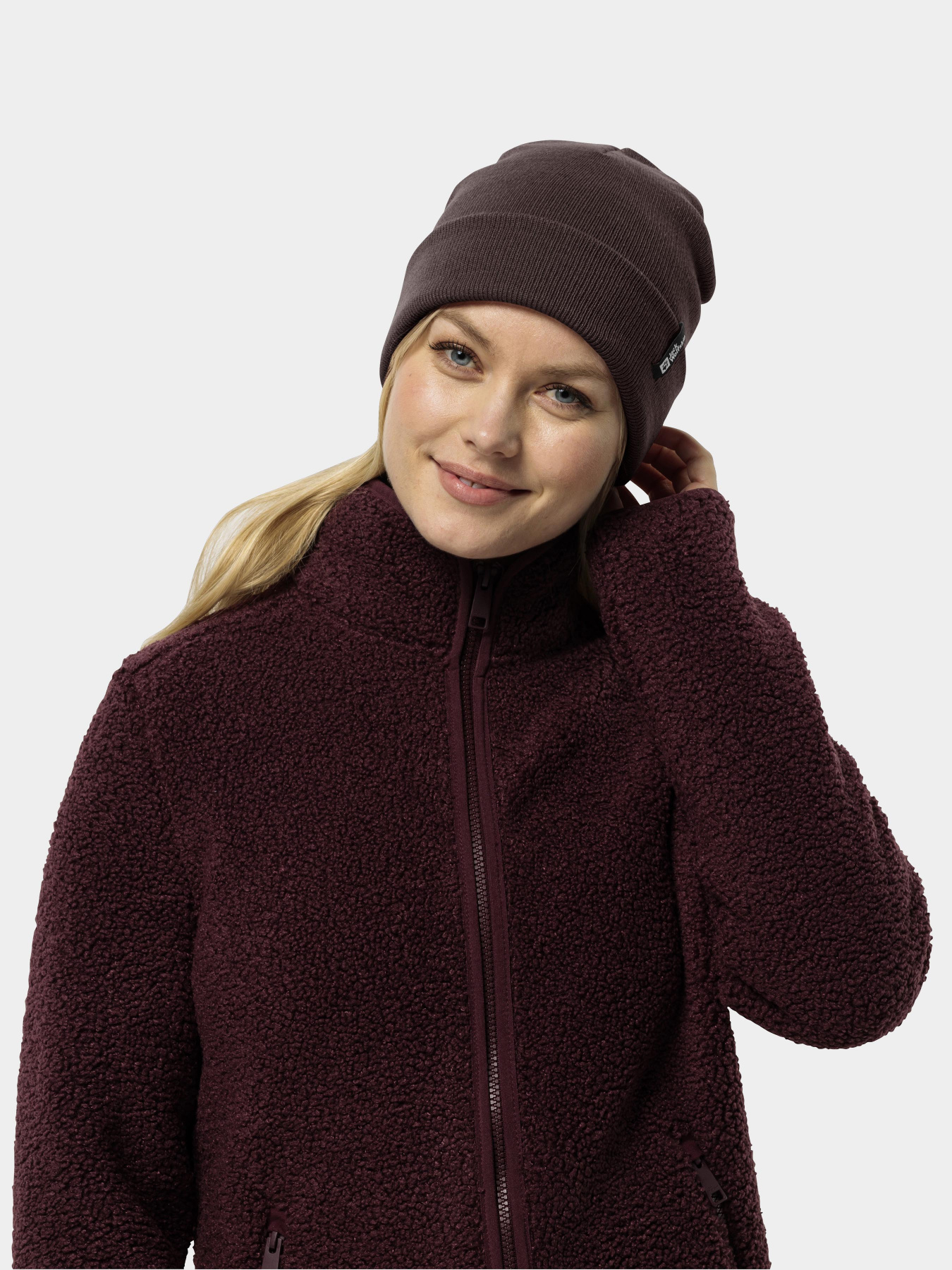 Шапка Jack Wolfskin Rib Beanie модель 1903892_2700 Фото