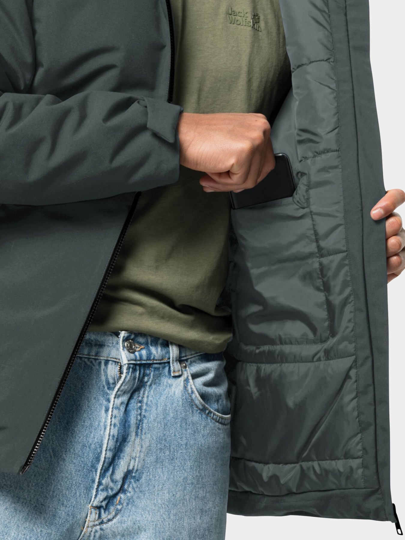 Демісезонна куртка Jack Wolfskin Tempelhof модель 1115491_4136 Фото