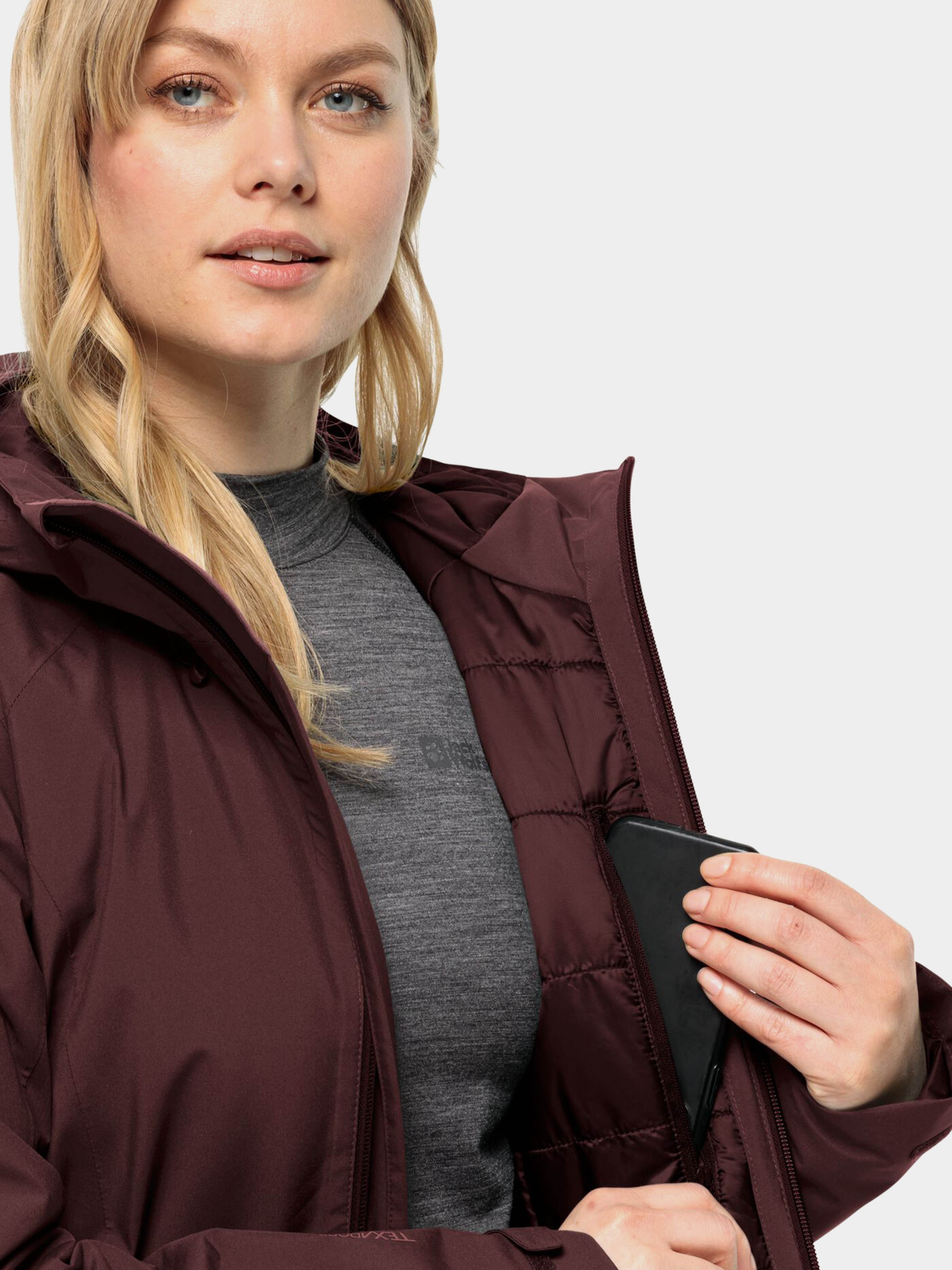 Демісезонна куртка Jack Wolfskin Heidelstein Ins Jkt W модель 1115681_2866 Фото