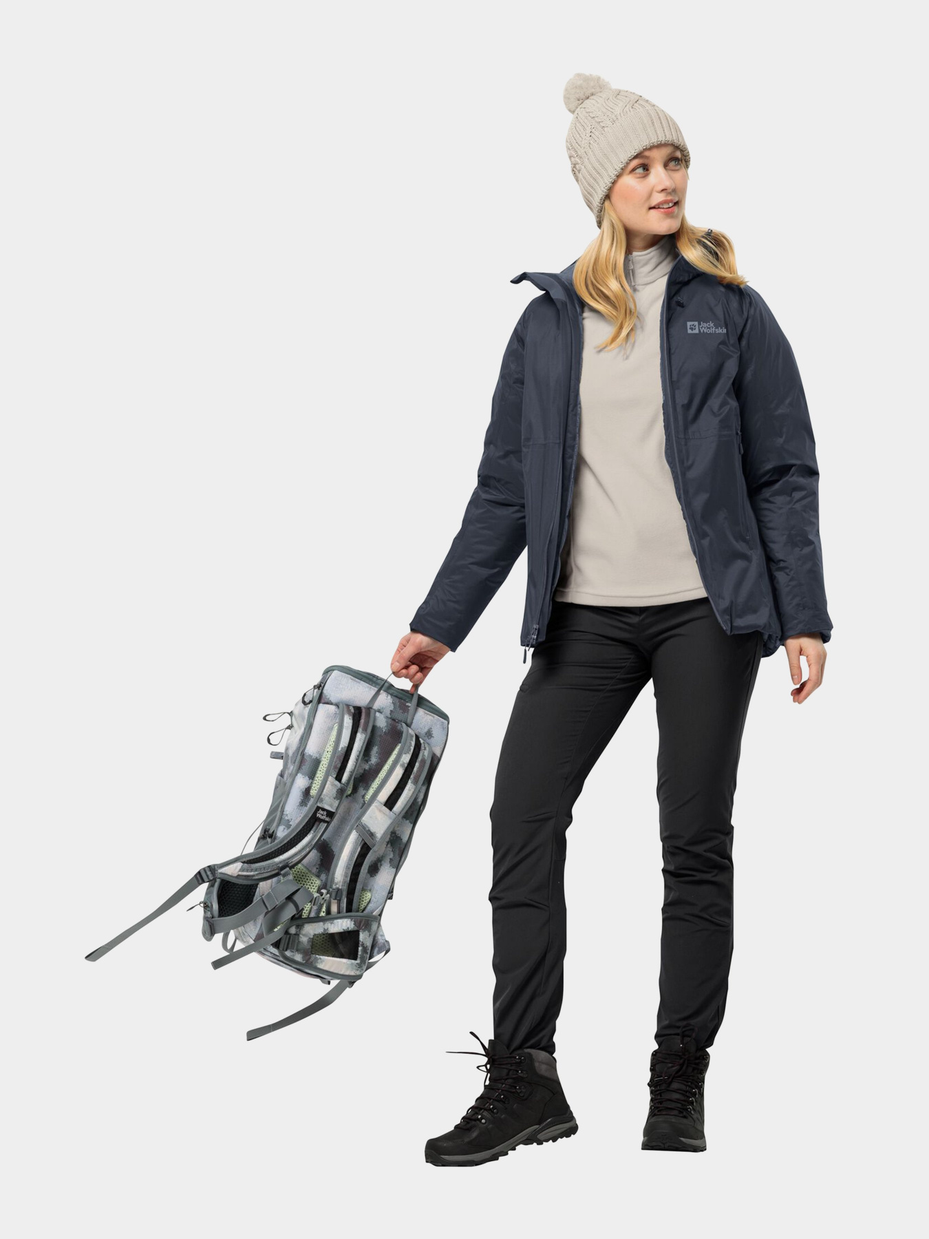 Зимняя куртка Jack Wolfskin Cyrox 2L Down модель 1116221_1388 Фото