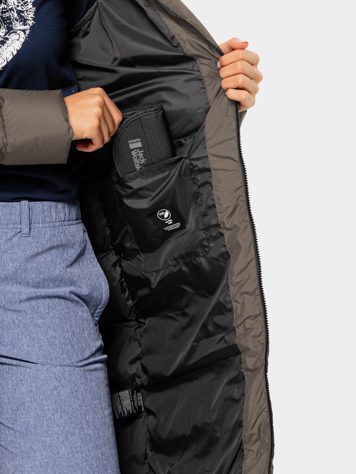 Пуховик Jack Wolfskin Frozen Palace модель 1204133_5719 Фото