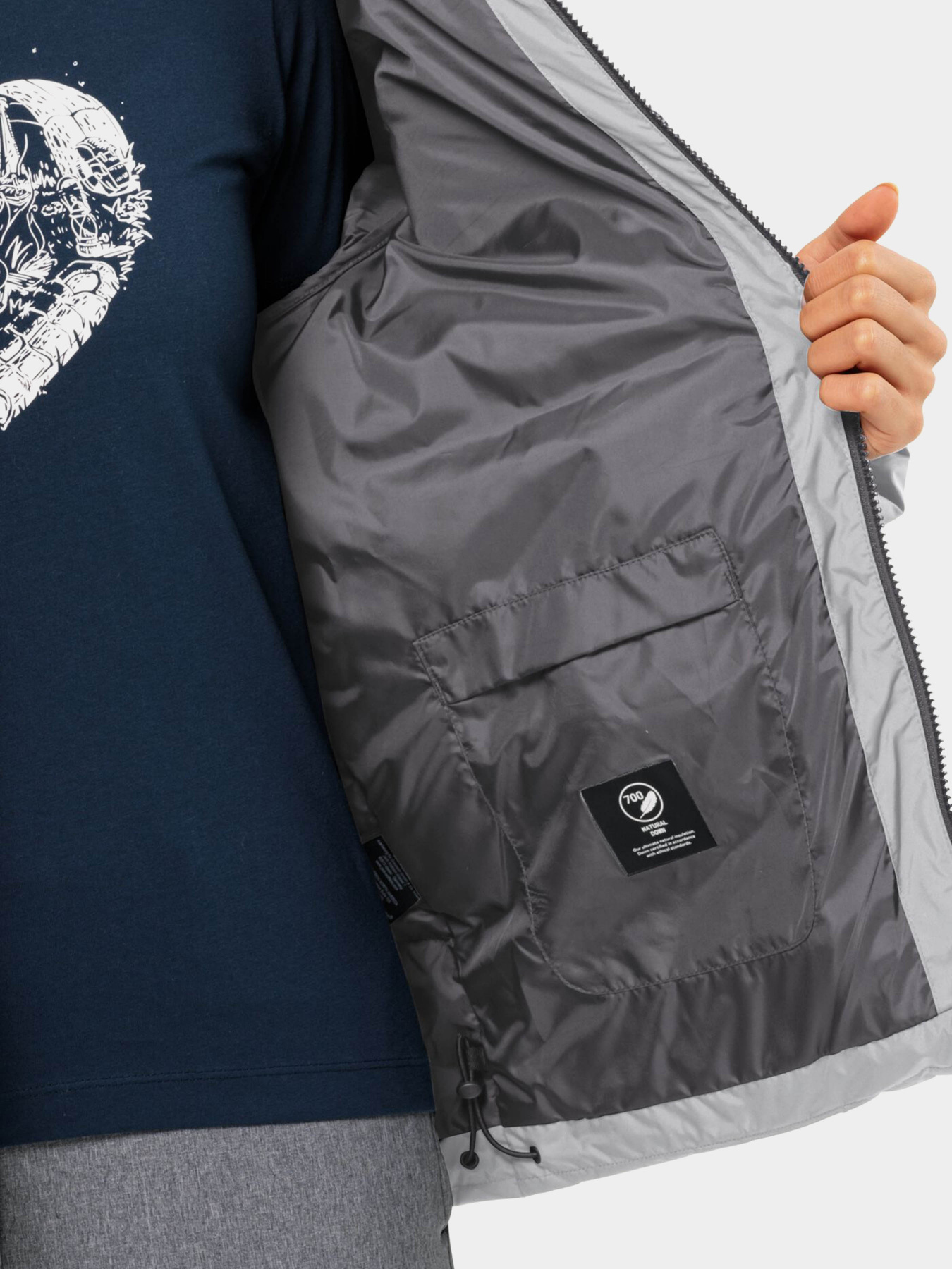 Пуховик Jack Wolfskin Frozen Palace Jacket модель 1204913_6315 Фото