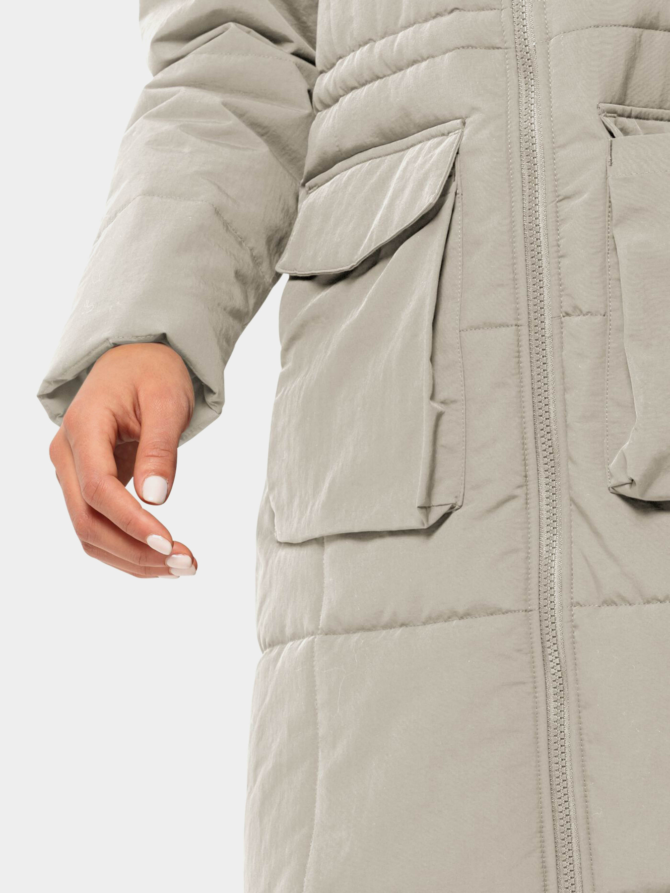Демісезонна куртка Jack Wolfskin White Frost модель 1207361_6260 Фото