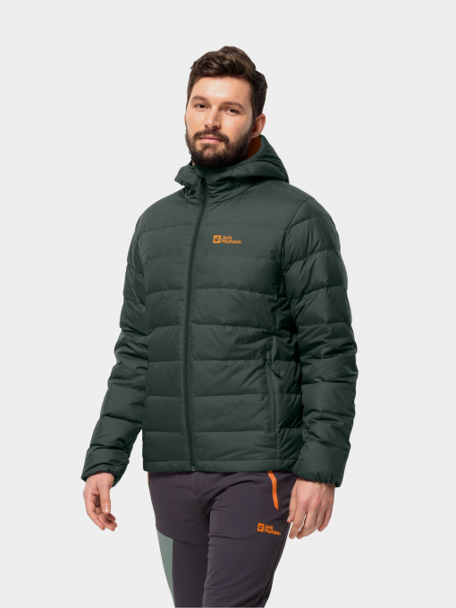 Пуховик Jack Wolfskin Ather Down Hoody модель 1207671_4161 Фото