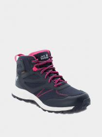 Черевики Jack Wolfskin Woodland Texapore Mid модель 4042152_8333 Фото