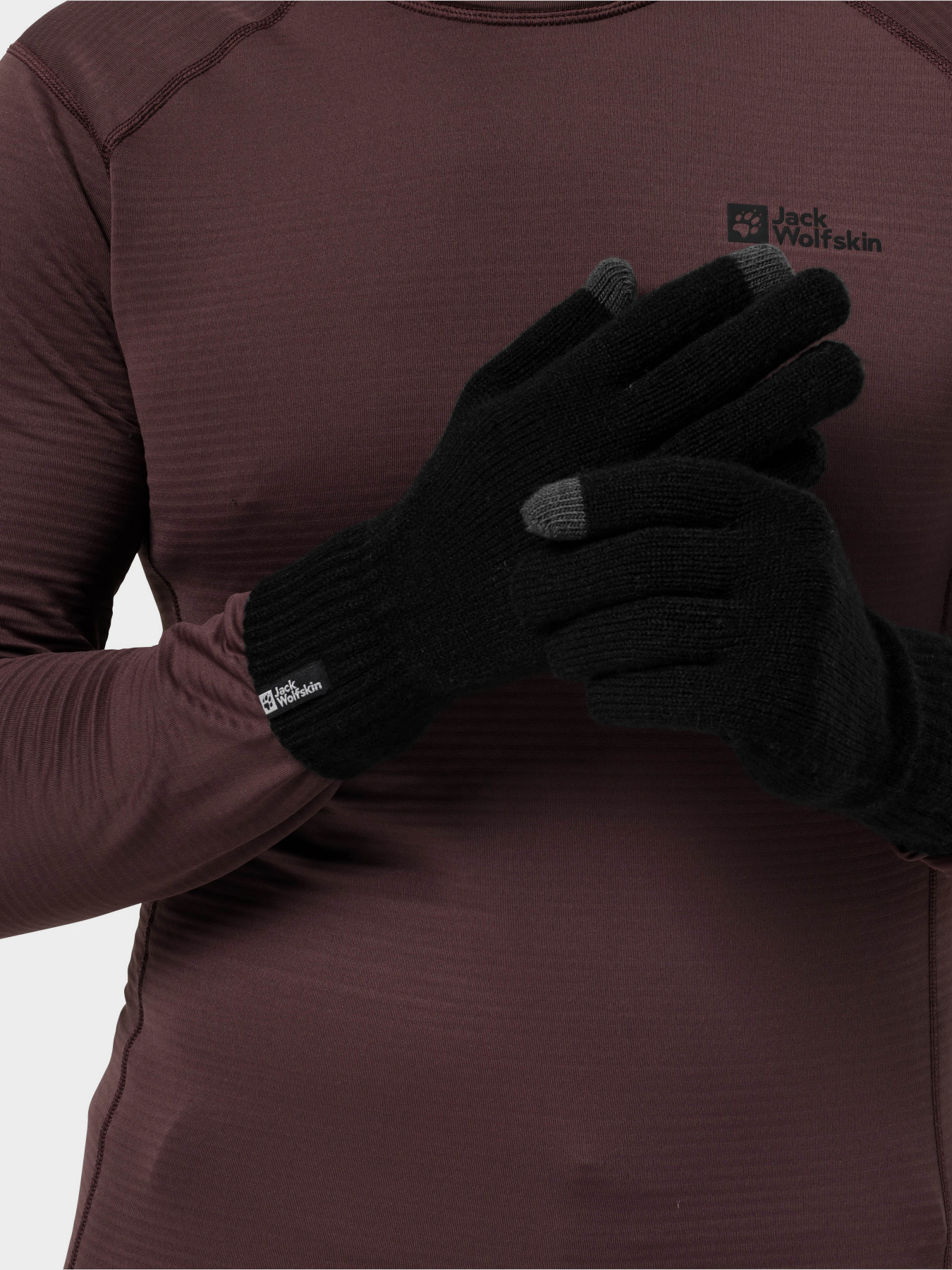 Перчатки Jack Wolfskin Rib модель 1911681_6000 Фото