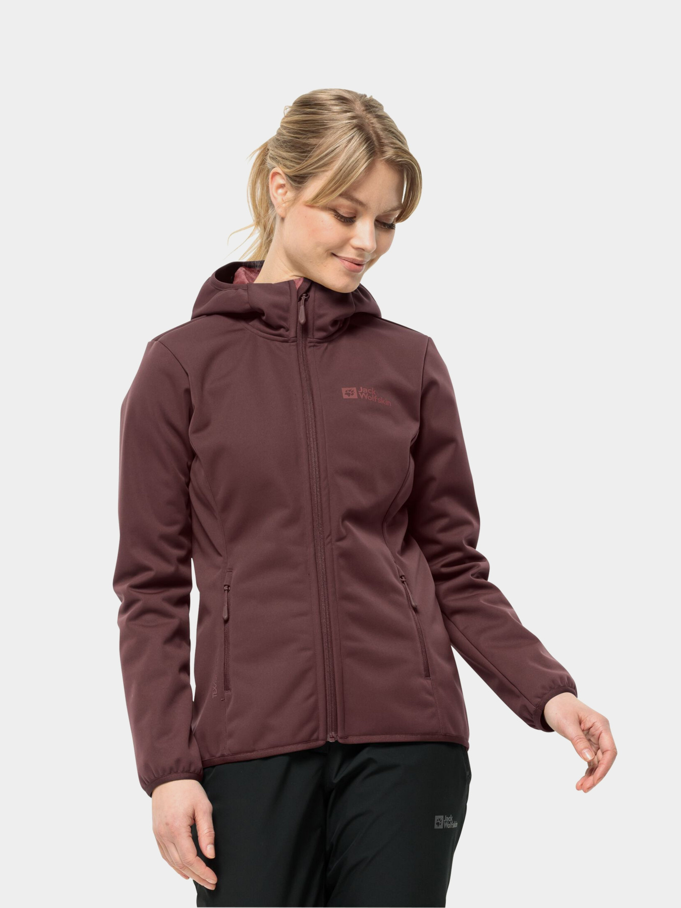 Демисезонная куртка Jack Wolfskin Windhain Hoody модель 1307481_2866 Фото