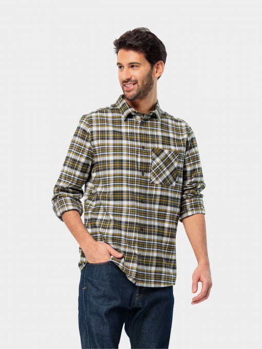 Рубашка Jack Wolfskin Bergweg Shirt модель 1403822_8443 Фото