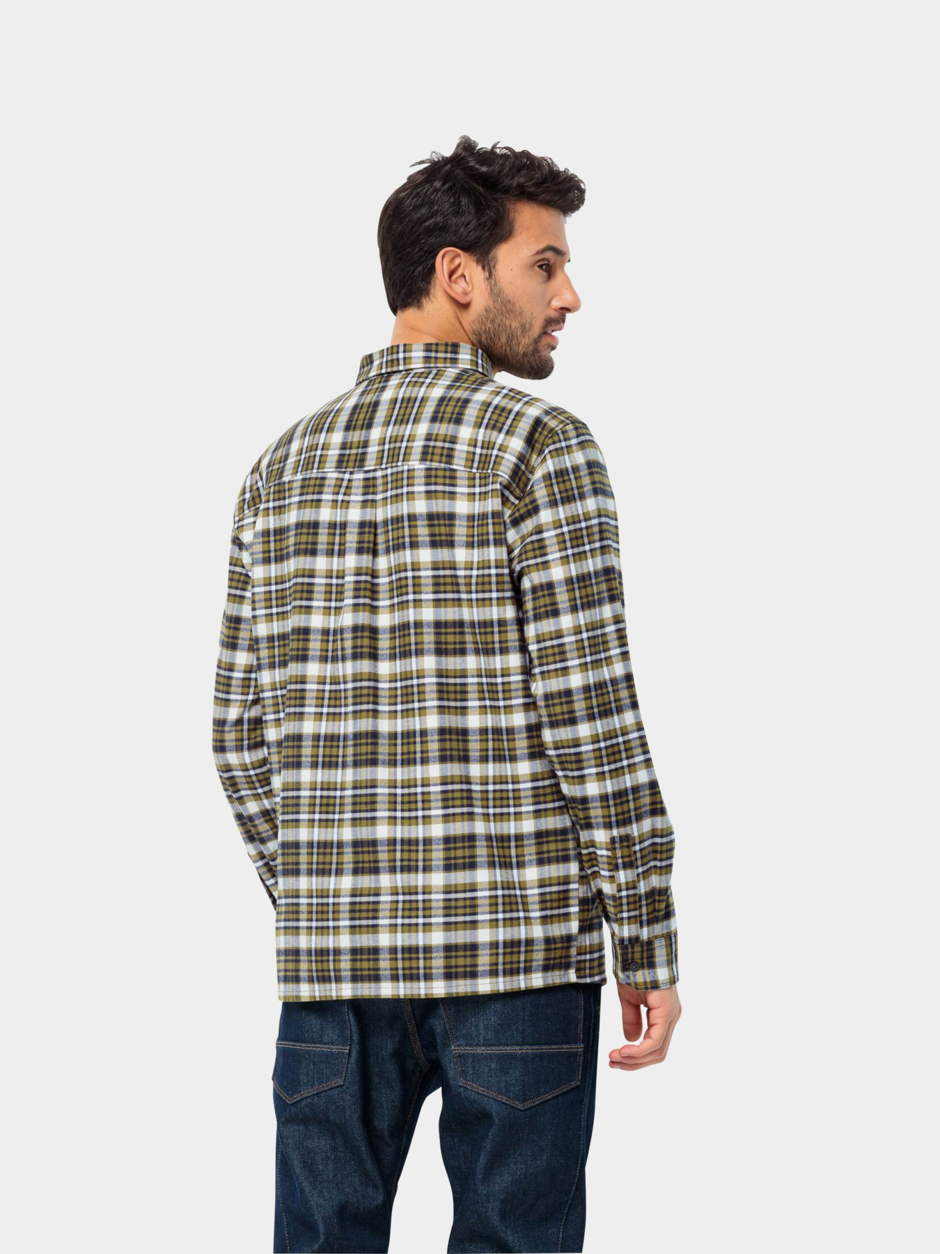 Сорочка повсякденна Jack Wolfskin Bergweg Shirt модель 1403822_8443 Фото