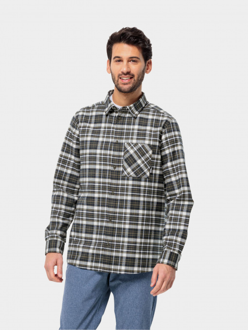Рубашка Jack Wolfskin Bergweg Shirt модель 1403822_8611 Фото