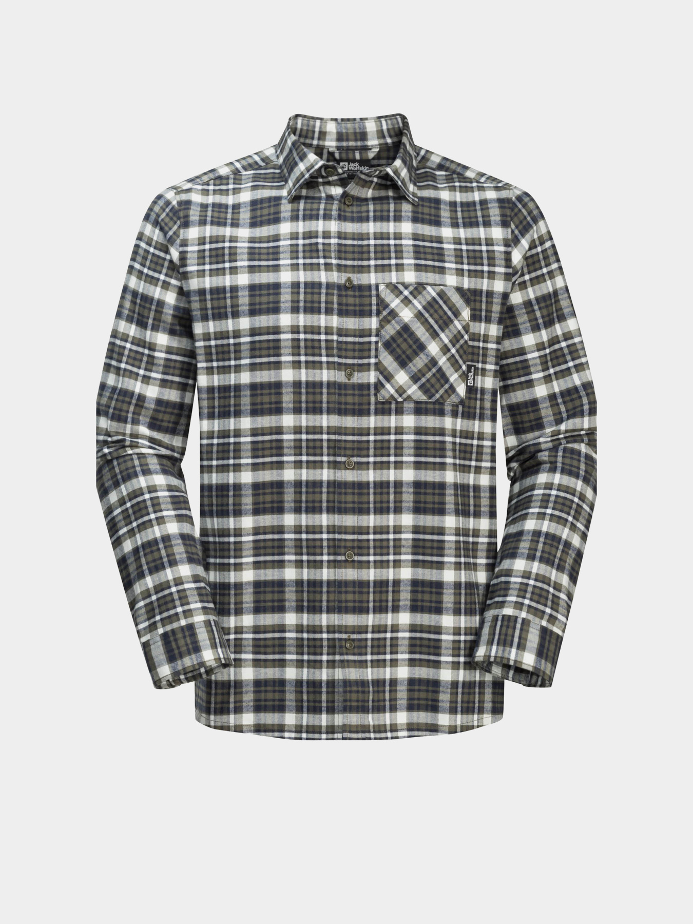 Сорочка повсякденна Jack Wolfskin Bergweg Shirt модель 1403822_8611 Фото