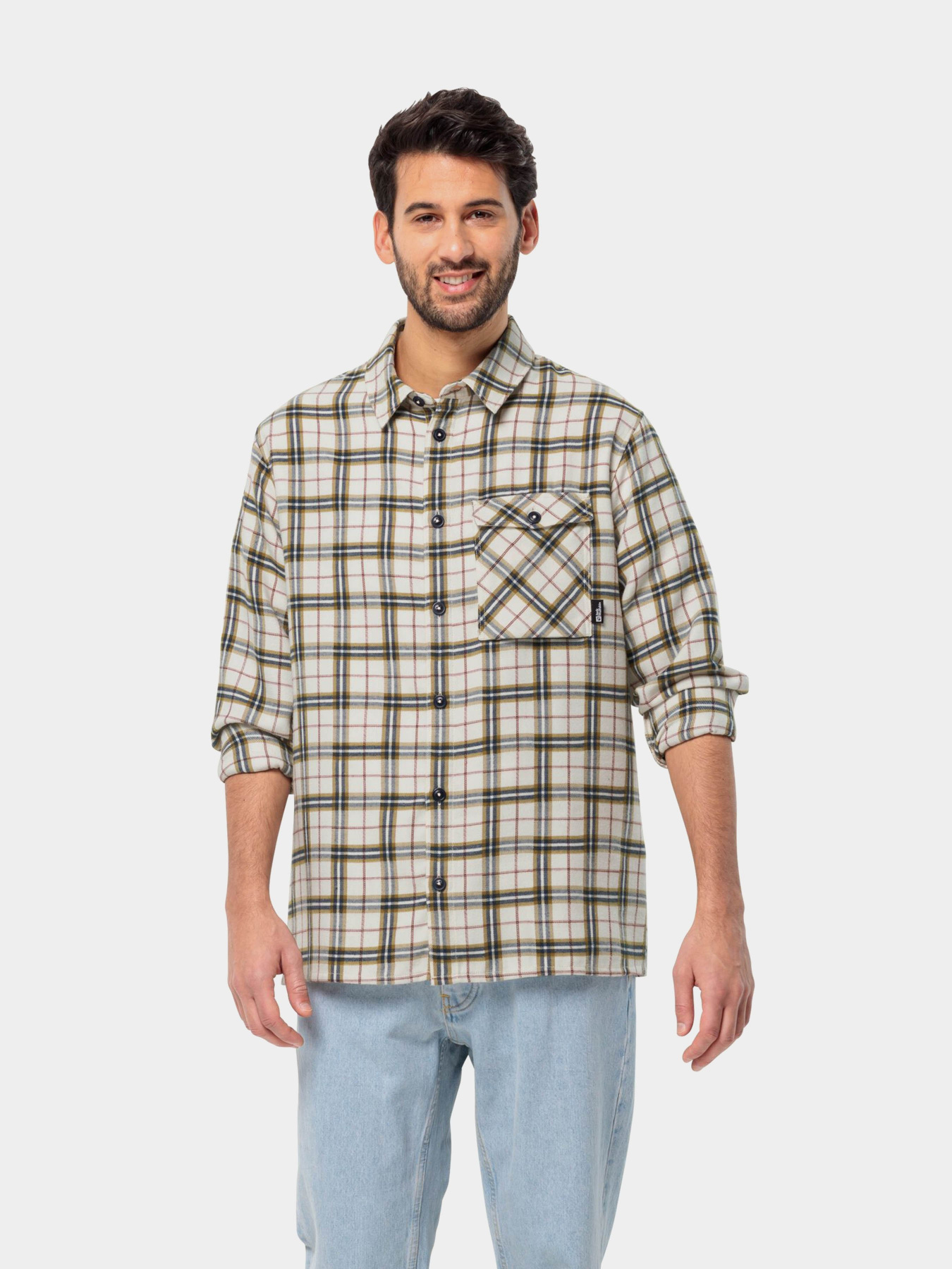 Сорочка повсякденна Jack Wolfskin Morgenluft Shirt модель 1403941_8446 Фото