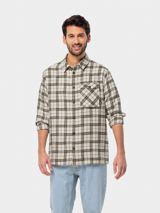 Сорочка повсякденна Jack Wolfskin Morgenluft Shirt модель 1403941_8446 Фото