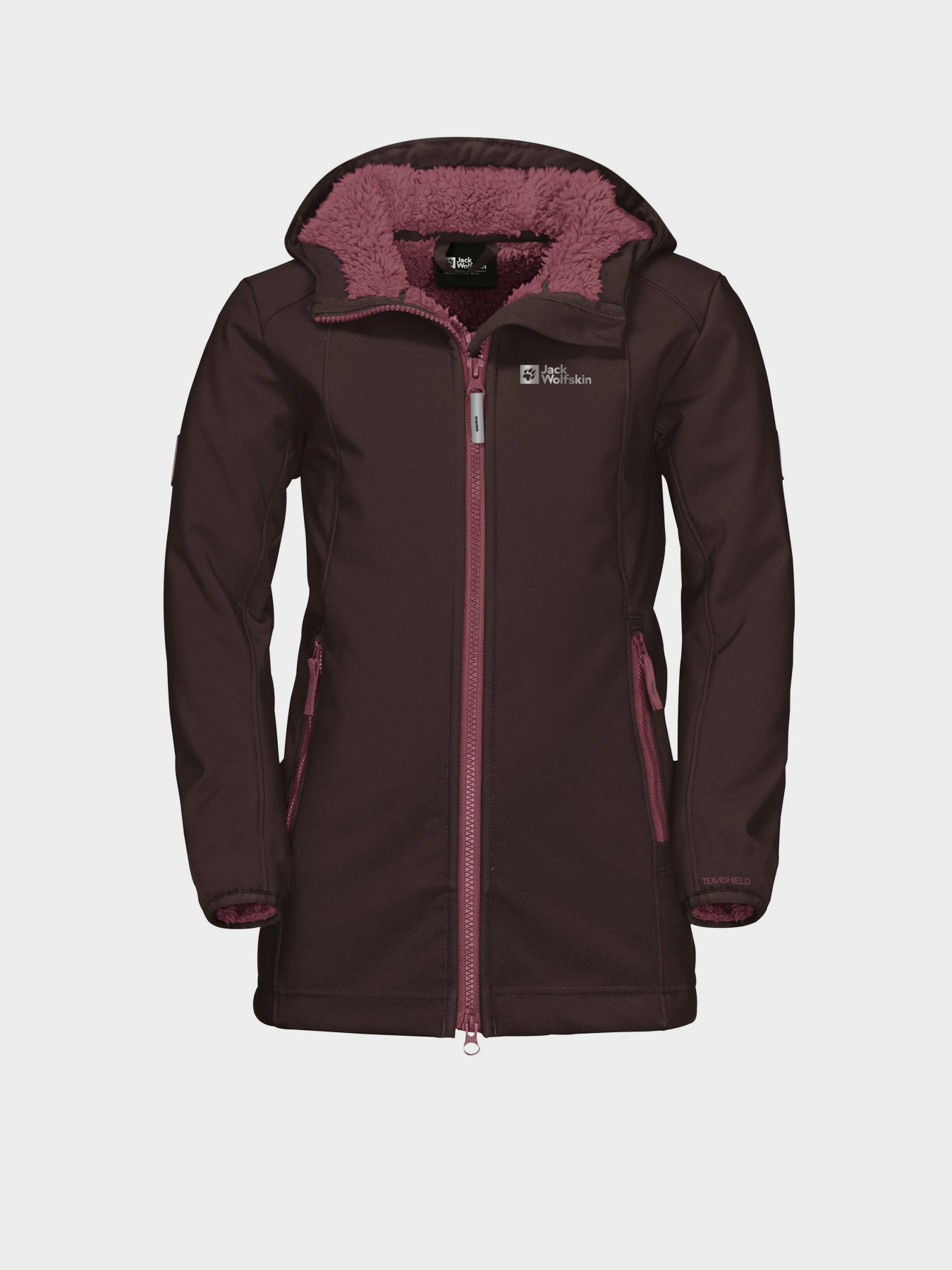 Демісезонна куртка Jack Wolfskin Kissekat Coat Girls модель 1608022_2700 Демісезонна куртка Jack Wolfskin Kissekat Coat Girls модель 1608022_2700 Фото