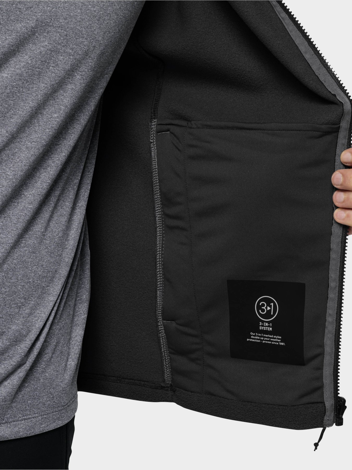 Кофта Jack Wolfskin Winterstein Fz модель 1711371_6000 Фото