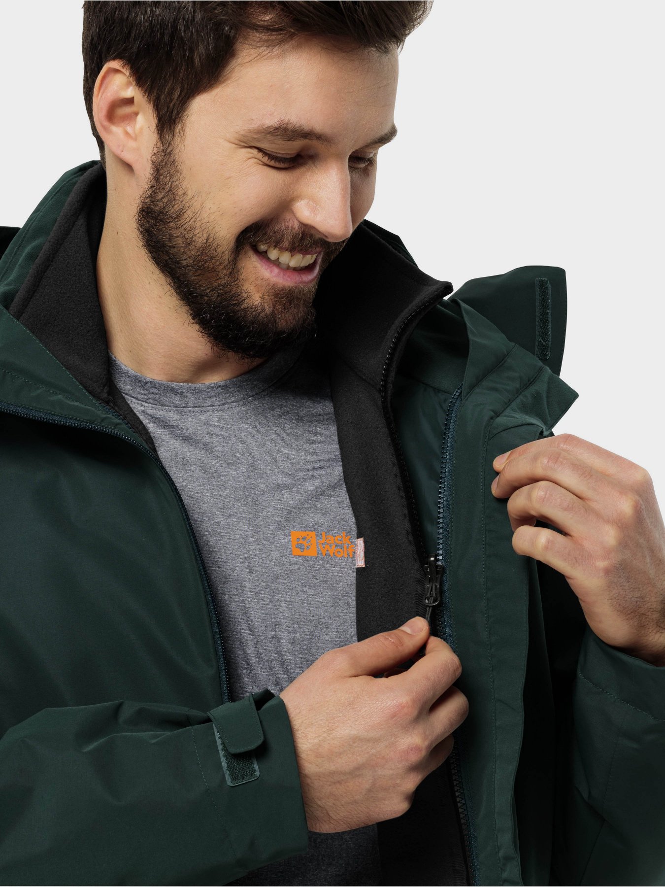 Кофта Jack Wolfskin Winterstein Fz модель 1711371_6000 Фото