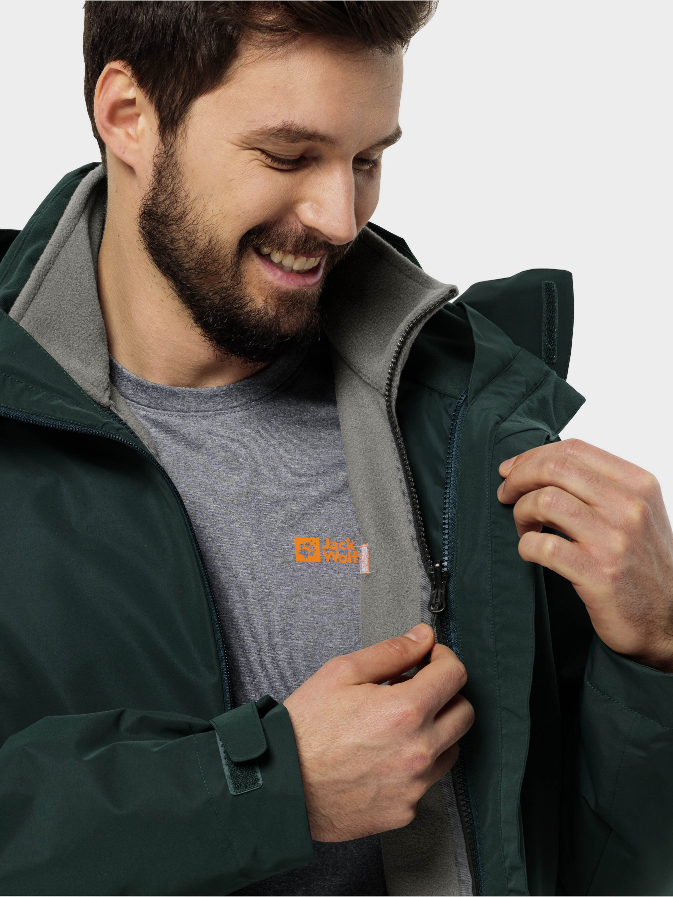 Кофта Jack Wolfskin Winterstein Fz модель 1711371_6185 Фото