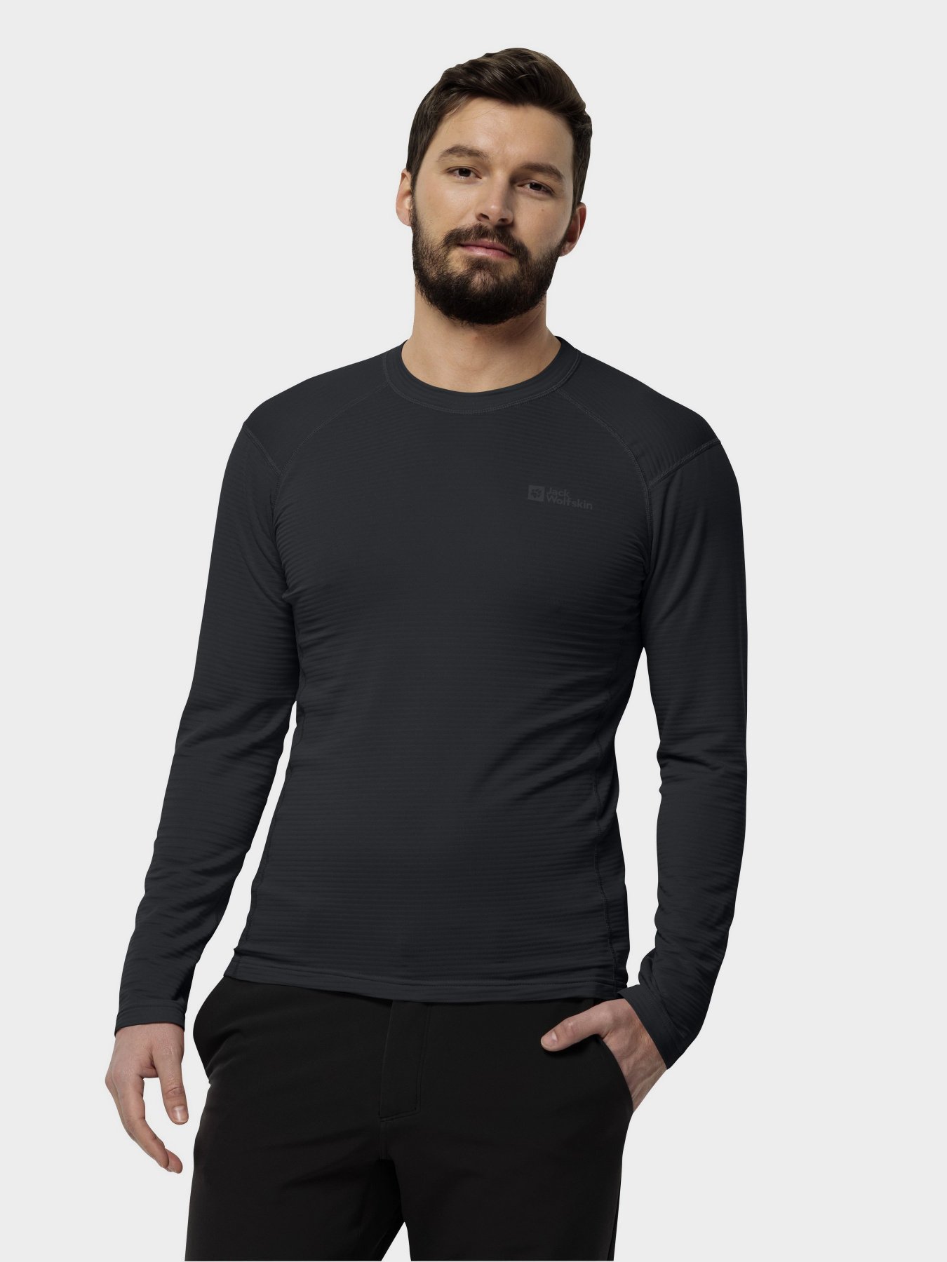 Лонгслив Jack Wolfskin Infinite модель 1808312_6350 Фото