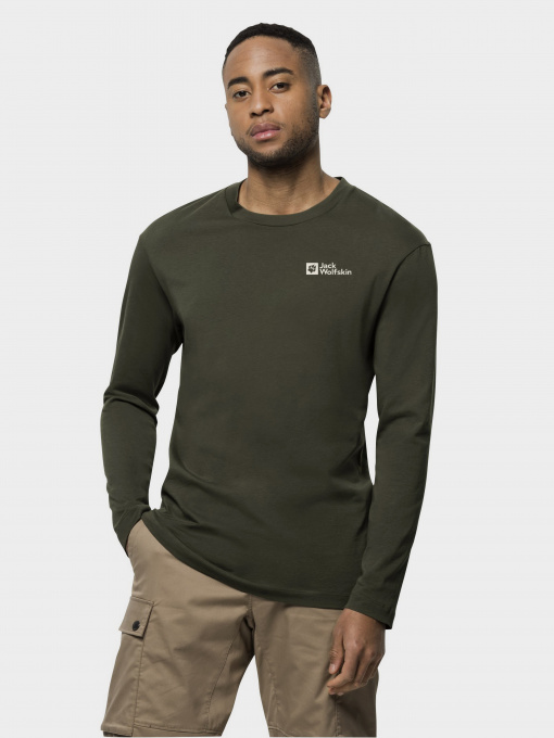 Лонгслів Jack Wolfskin Essential Longsleeve модель 1808821_4341 Фото