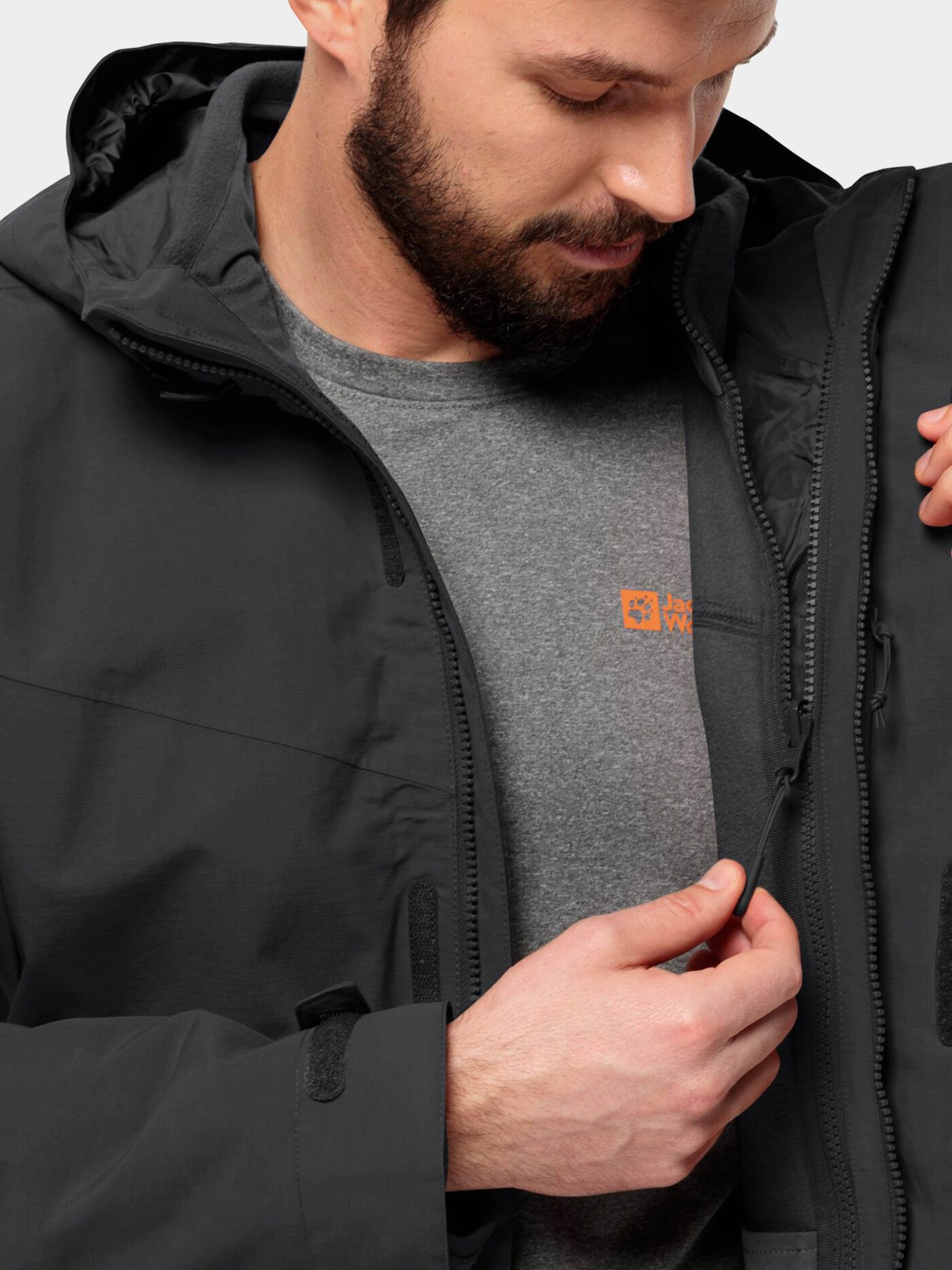 Зимняя куртка Jack Wolfskin Altenberg 3In1 Jkt M модель 1115301_6000 Фото