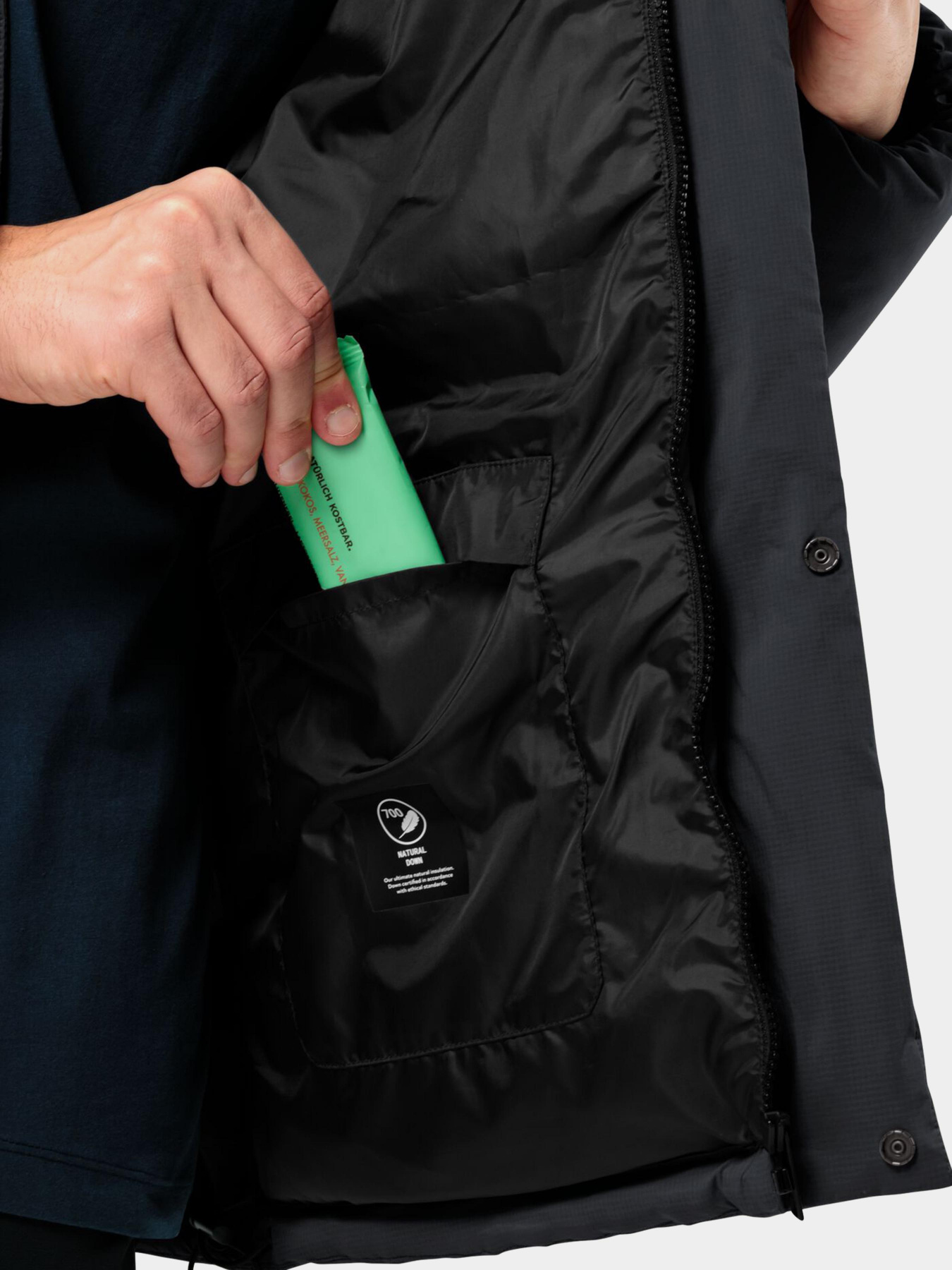 Пуховик Jack Wolfskin Roemertor Jkt M модель 1207421_6350 Фото