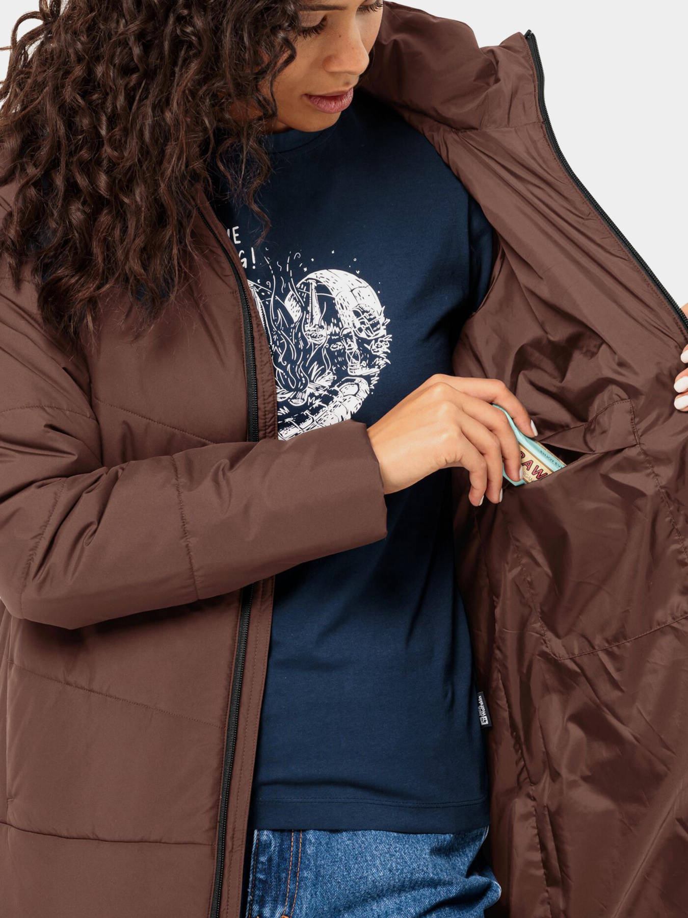 Зимова куртка Jack Wolfskin Deutzer Coat W модель 1207501_5165 Фото