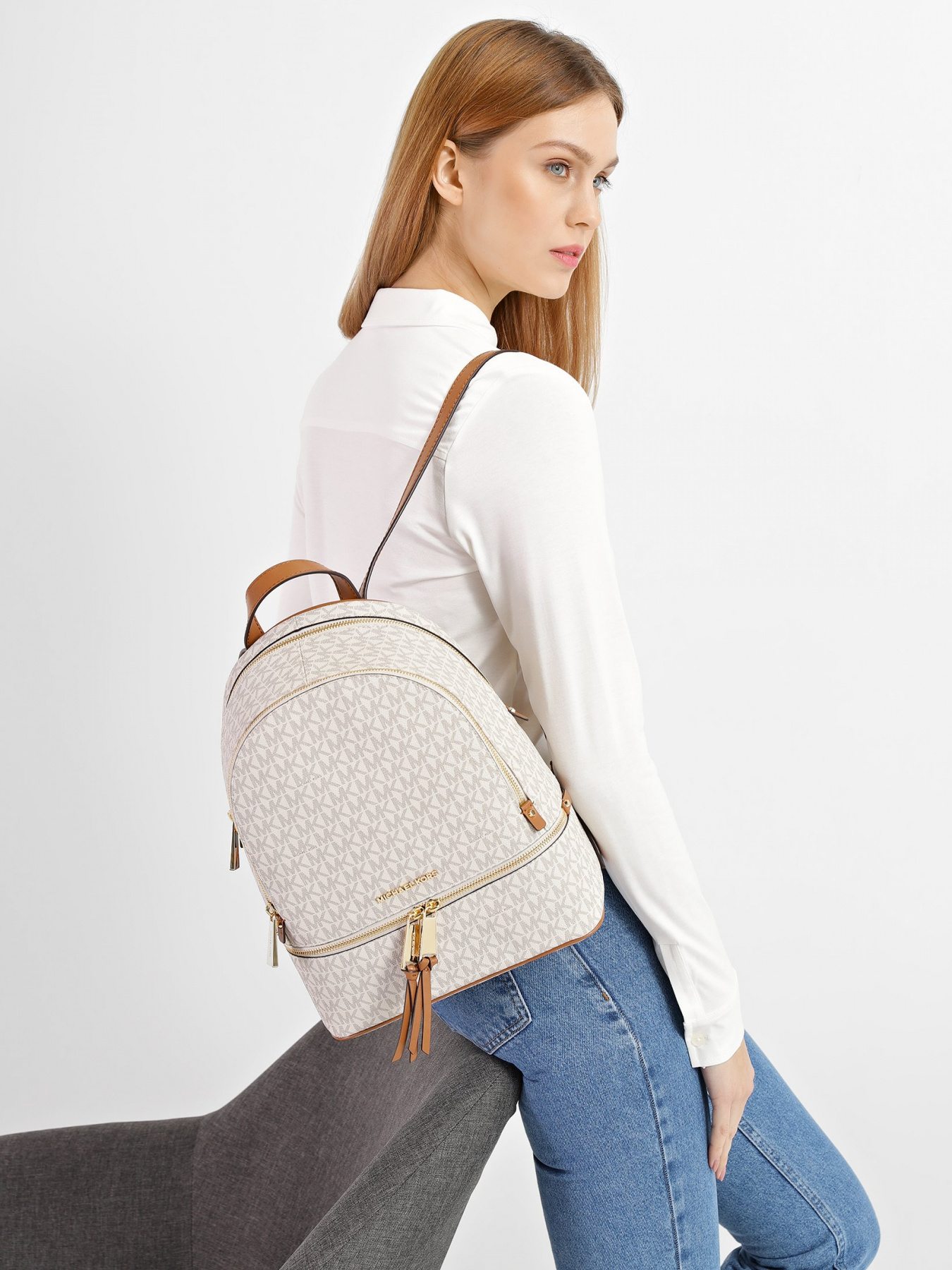 Повсякденний рюкзак Michael Kors модель 30S7GEZB1B_150 Повсякденний рюкзак Michael Kors модель 30S7GEZB1B_150 Фото