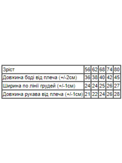 Боді для немовлят Носи своє модель 5010-023-33-4-molochnij-bichok — фото - INTERTOP