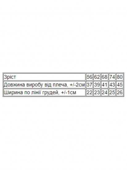 Боді для немовлят Носи своє модель 5067-008-33-5-blij-lapki — фото 3 - INTERTOP