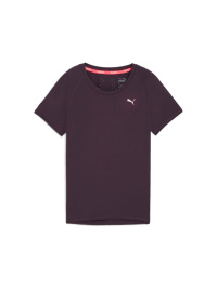 Фіолетовий - Футболка спортивна PUMA Run Cloudspun Ss Tee W